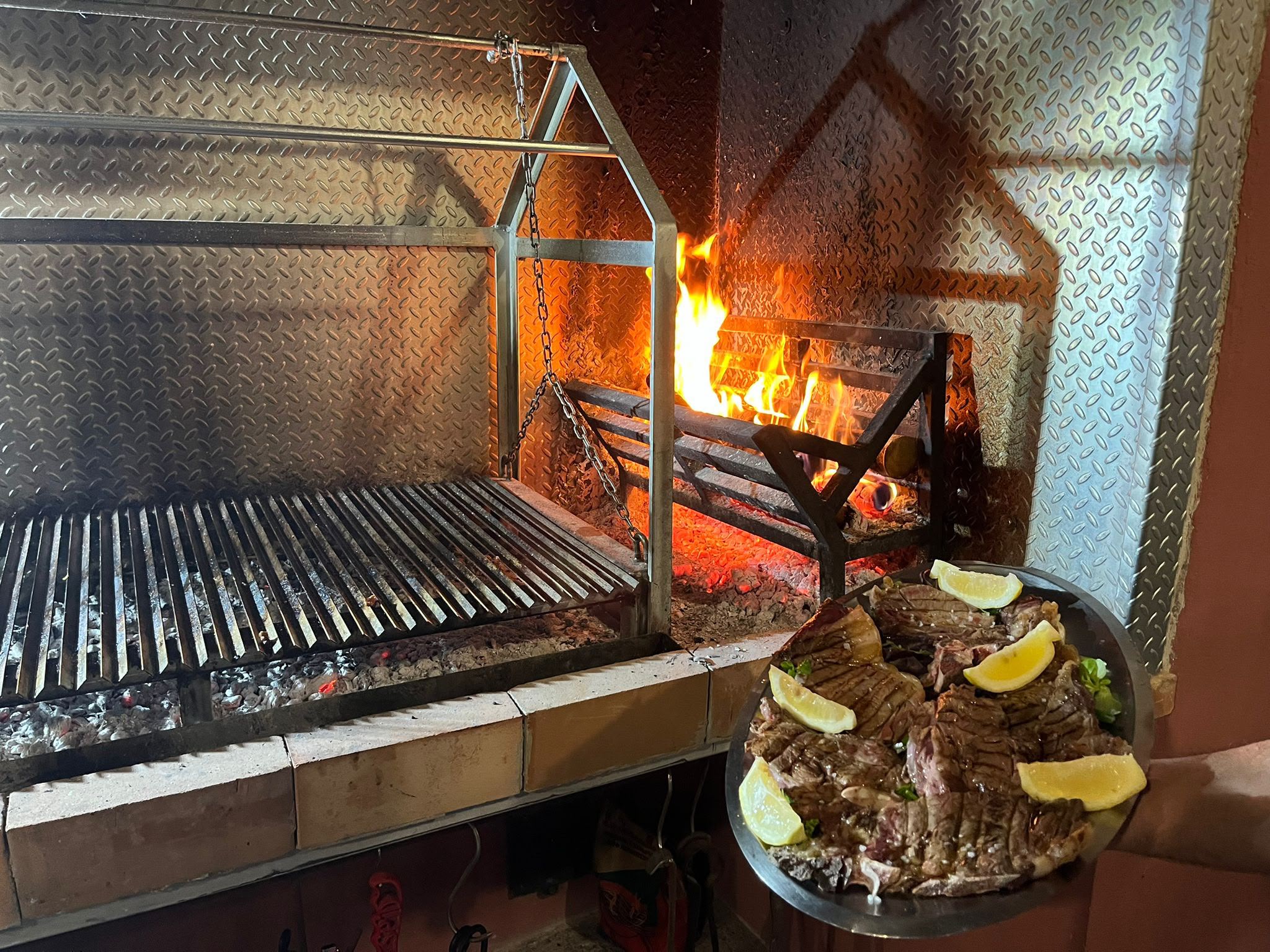 La brace del nostro forno